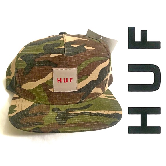 HUF Other - HUF Ripstop Box Logo Snapback